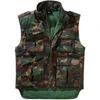 Brandit Men's Ranger Vest (woodland) Sz. 39 -Hunting Shop brandit mens ranger vest woodland 1675983911