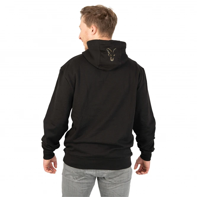 Fox Carp Men's Hoodie LW Print Pullover (black/camo) 5 Fox Carp Men's Hoodie LW Print Pullover (black/camo) - Image 3
