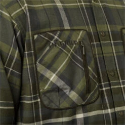 Härkila Men's Shirt Pajala (olive Check) -Hunting Shop haerkila mens shirt pajala olive check 4