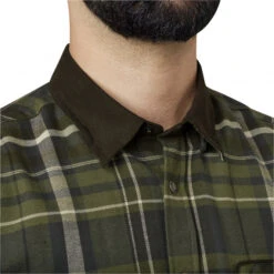 Härkila Men's Shirt Pajala (olive Check) -Hunting Shop haerkila mens shirt pajala olive check 5
