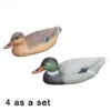 Il Lago Passion Decoy Ducks Plastic (4 As A Set) -Hunting Shop il lago passion decoy ducks plastic 4 as a set