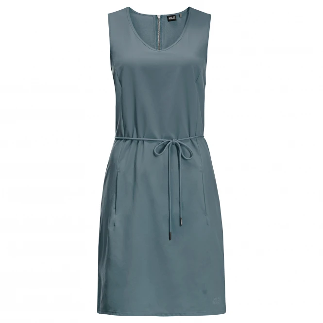 Jack Wolfskin Women's Dress Tioga Road (Teal Grey) 3 Jack Wolfskin Women's Dress Tioga Road (Teal Grey)