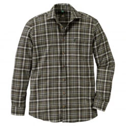 OS Trachten Men's Long Sleeve Shirt Deer