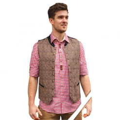 OS Trachten Men's Waistcoat