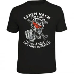 Rahmenlos Men's T-Shirt "Life After Death?" (German Version Only)