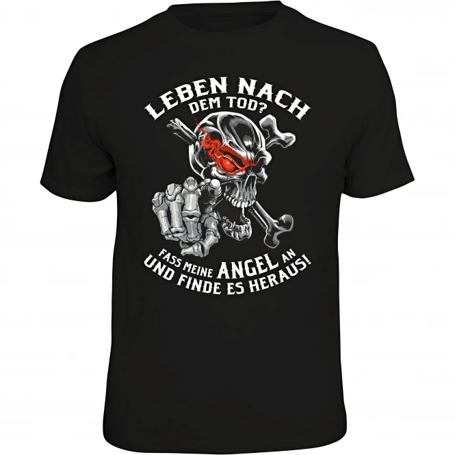 Rahmenlos Men's T-Shirt "Life After Death?" (German Version Only) 3 Rahmenlos Men's T-Shirt "Life After Death?" (German Version Only)