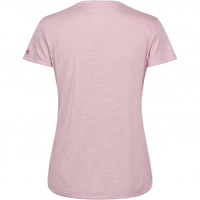 Regatta Women's Fingal Edition Marl T-Shirt (violet) 4 Regatta Women's Fingal Edition Marl T-Shirt (violet) - Image 2