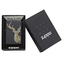 Zippo Lighter Stag Design -Hunting Shop zippo lighter stag design 2